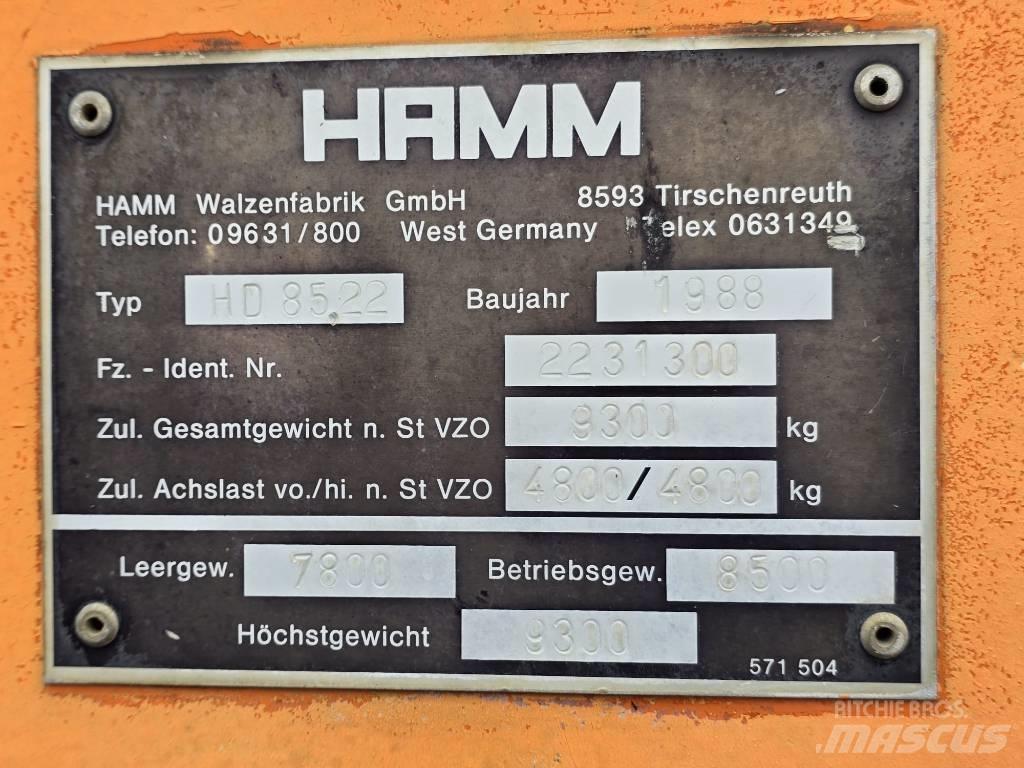 Hamm HD 8522 Катки тротуарные