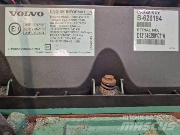 Volvo D13C460 EUV Двигатели
