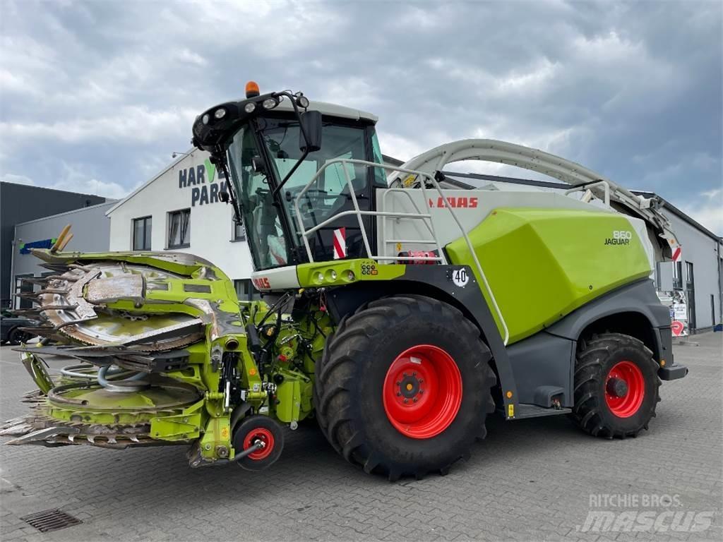 CLAAS Jaguar 860 Прицепные кормоуборочные комбайны