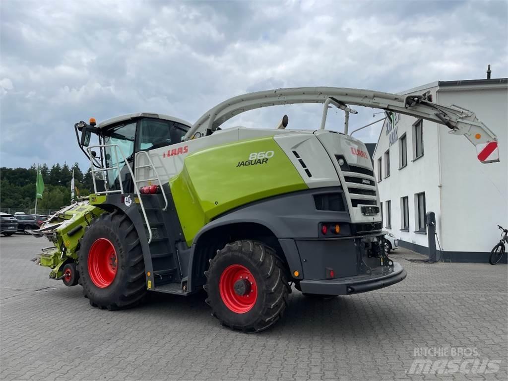 CLAAS Jaguar 860 Прицепные кормоуборочные комбайны