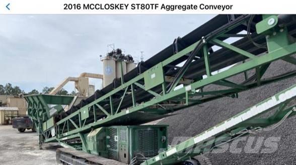 McCloskey ST80TF Сортировочные установки
