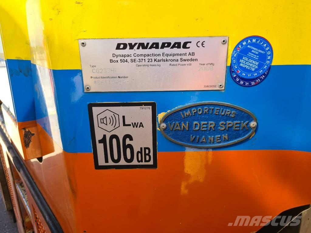 Dynapac CG 233 HF Катки тротуарные
