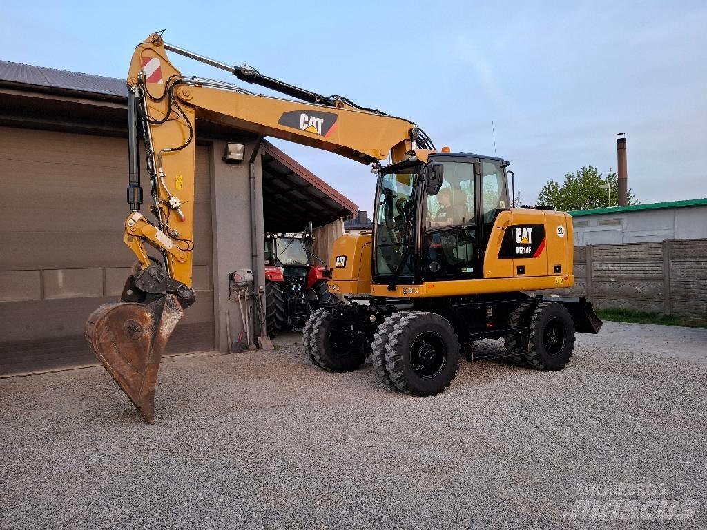 CAT 314 F Колёсные экскаваторы