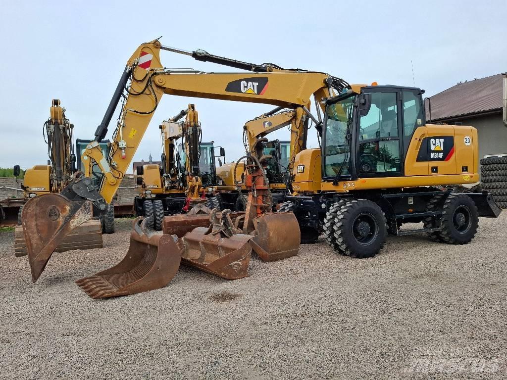 CAT 314 F Колёсные экскаваторы