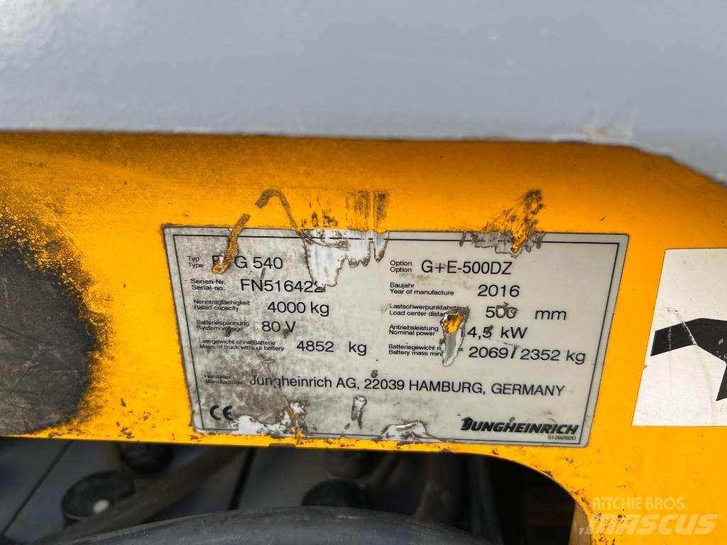 Jungheinrich EFG 540 Электропогрузчики