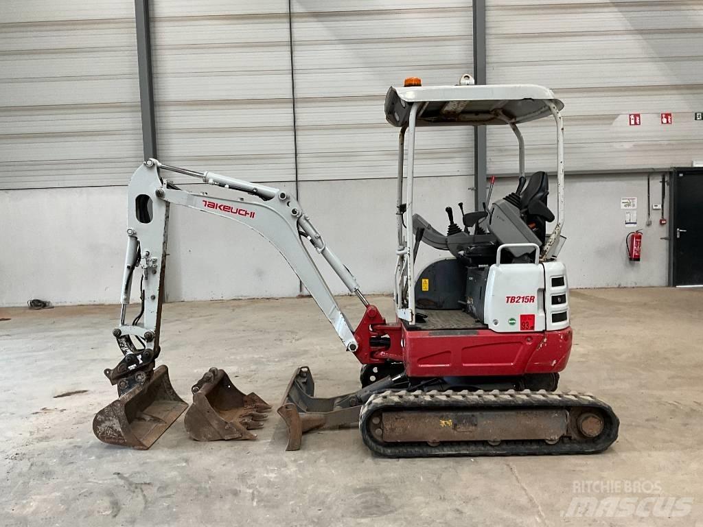 Takeuchi TB 215 R Мини-экскаваторы