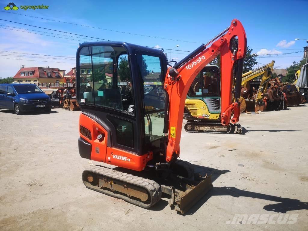 Kubota KX 016-4 Мини-экскаваторы