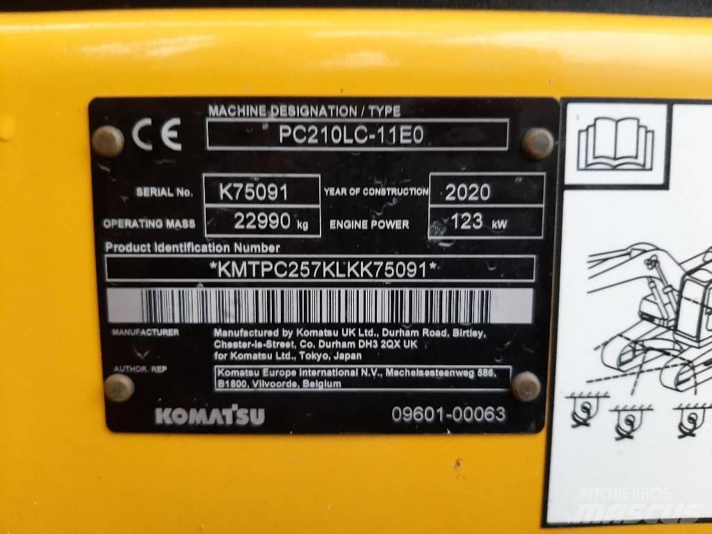 Komatsu PC 210 LC-11 Гусеничные экскаваторы