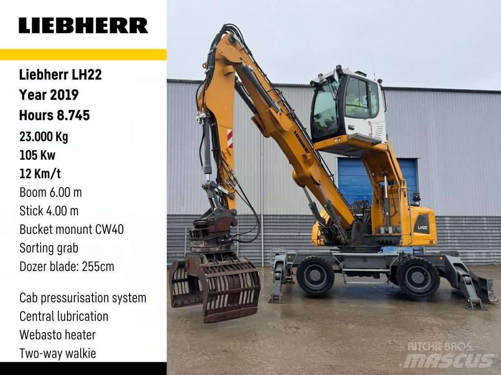 Liebherr LH 22 Перегружатели металлолома/промышленные погрузчики