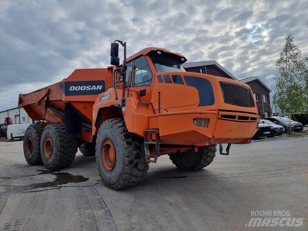Doosan DA 40 6x6 Шарнирно-сочленённые самосвалы