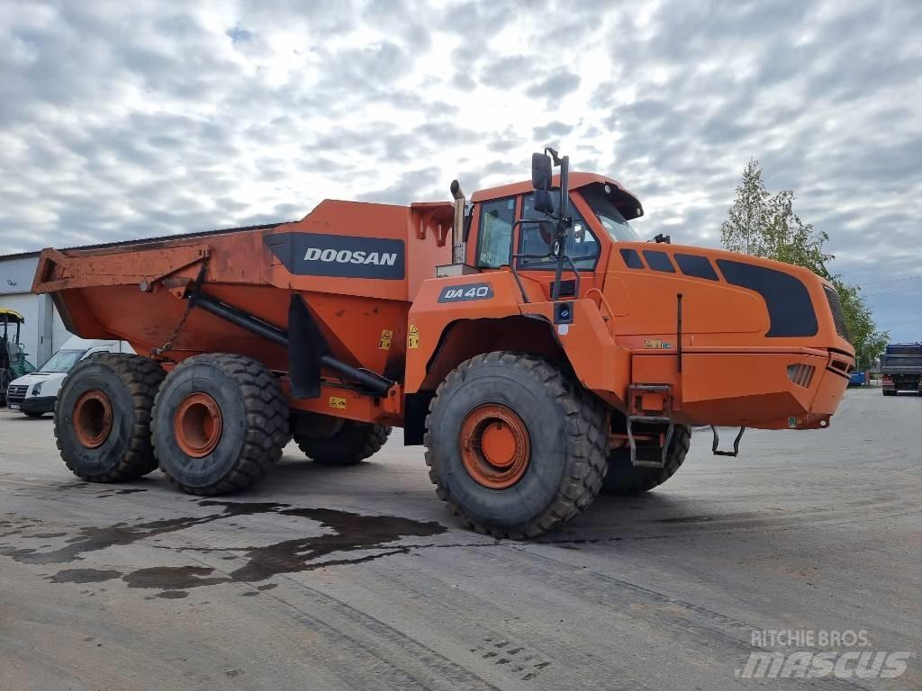 Doosan DA 40 6x6 Шарнирно-сочленённые самосвалы