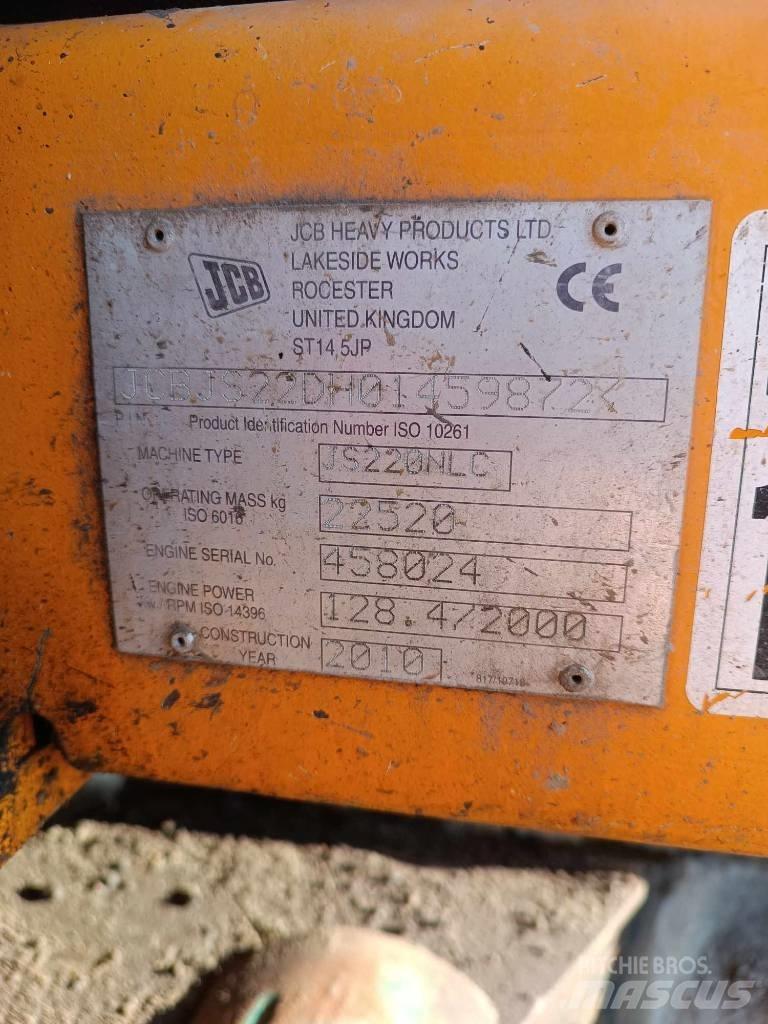 JCB JS 220 N LC Гусеничные экскаваторы