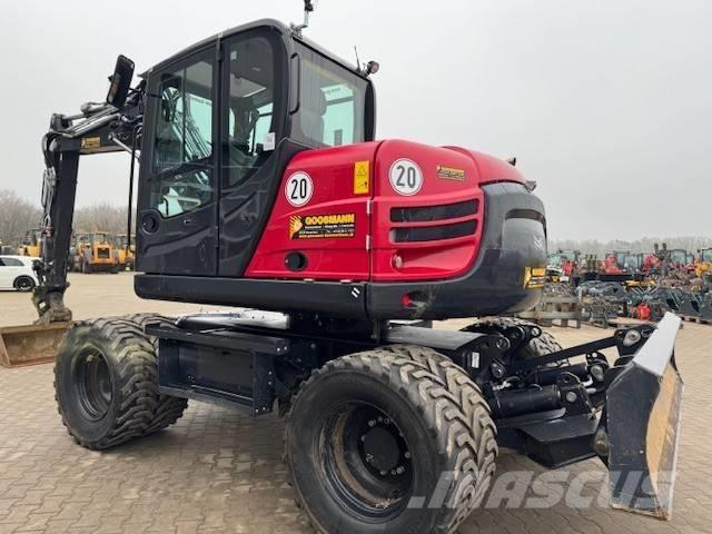 Yanmar B 110 W Колёсные экскаваторы