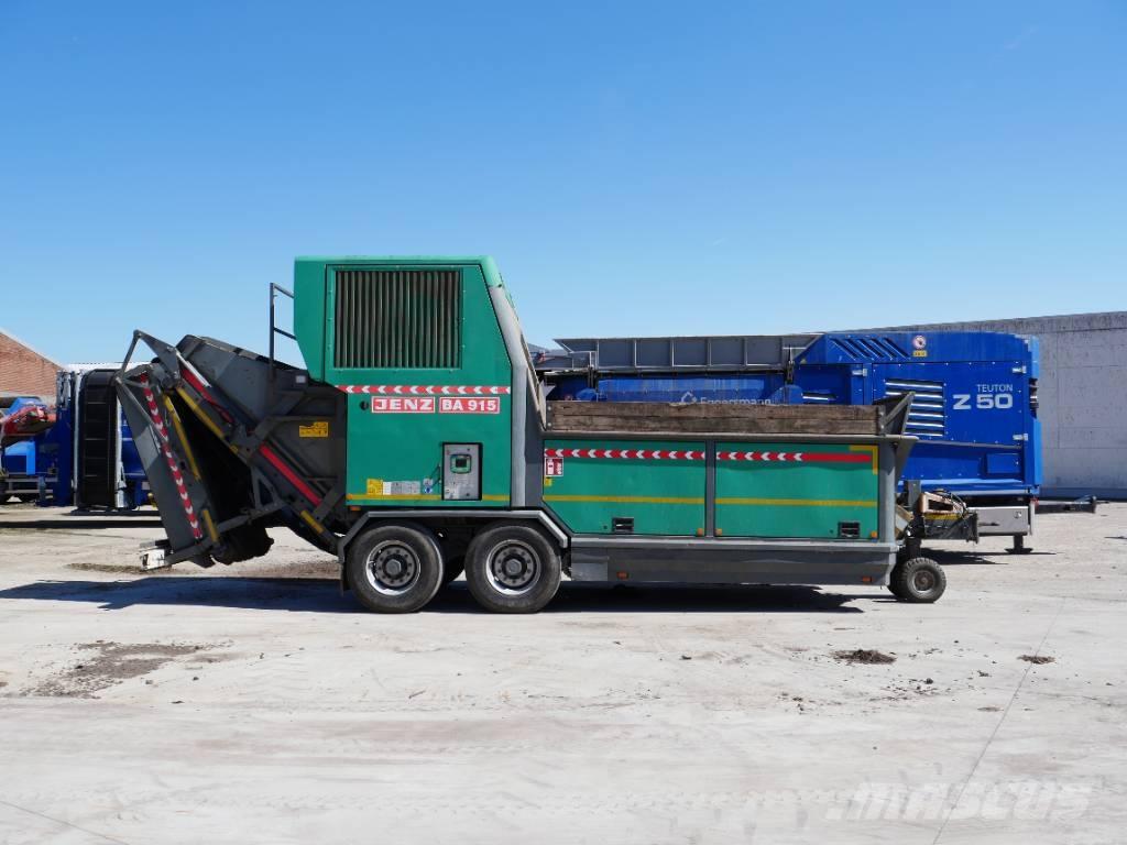 JENZ BA 915 Дробилки древесины