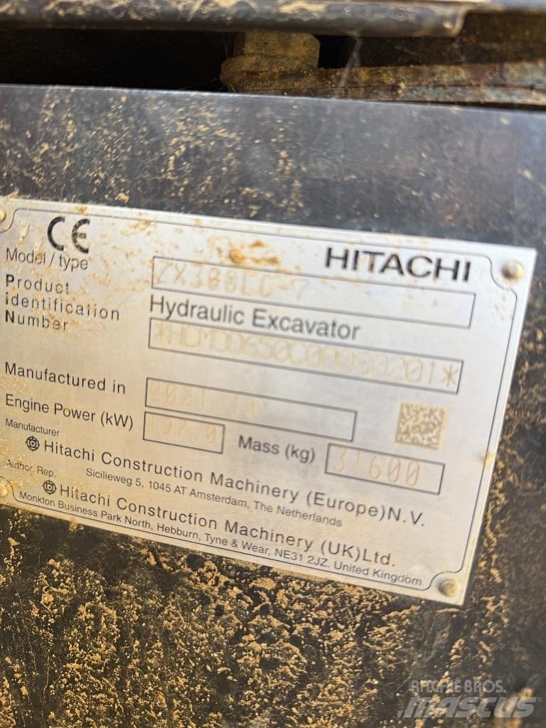 Hitachi ZX 300 LC-7 Гусеничные экскаваторы