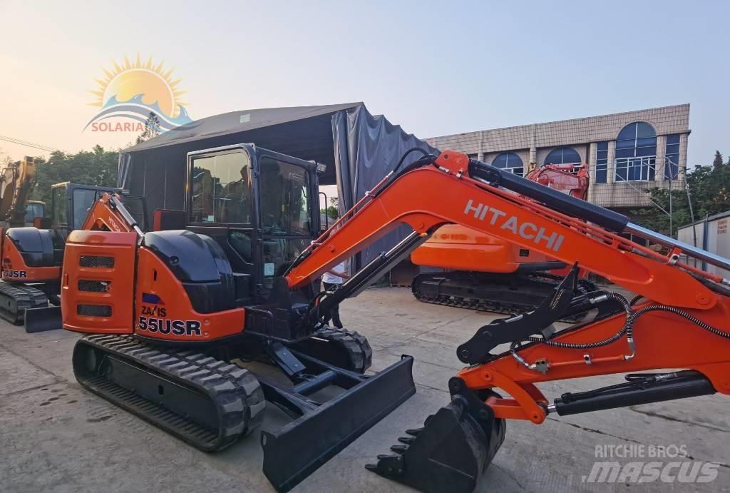 Hitachi zx55USR Мини-экскаваторы