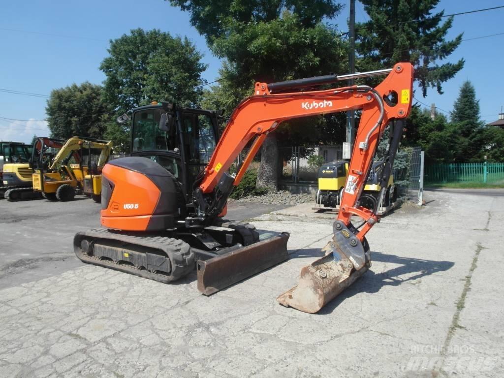 Kubota U50-5 Мини-экскаваторы