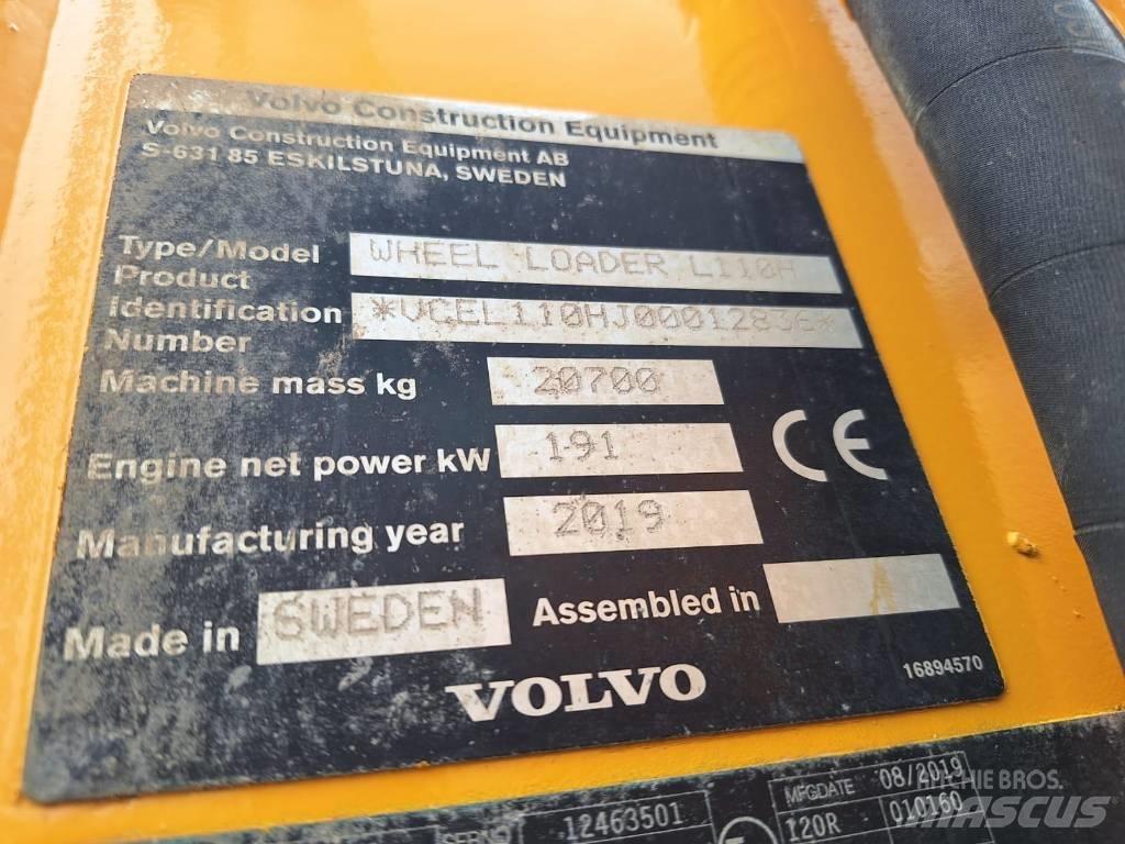 Volvo L110H VAAKA, YM Фронтальные погрузчики
