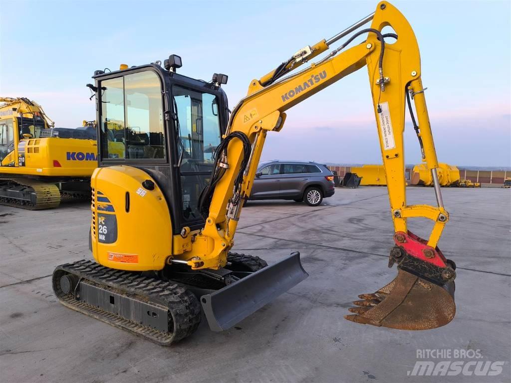 Komatsu PC 26 MR-5 Мини-экскаваторы