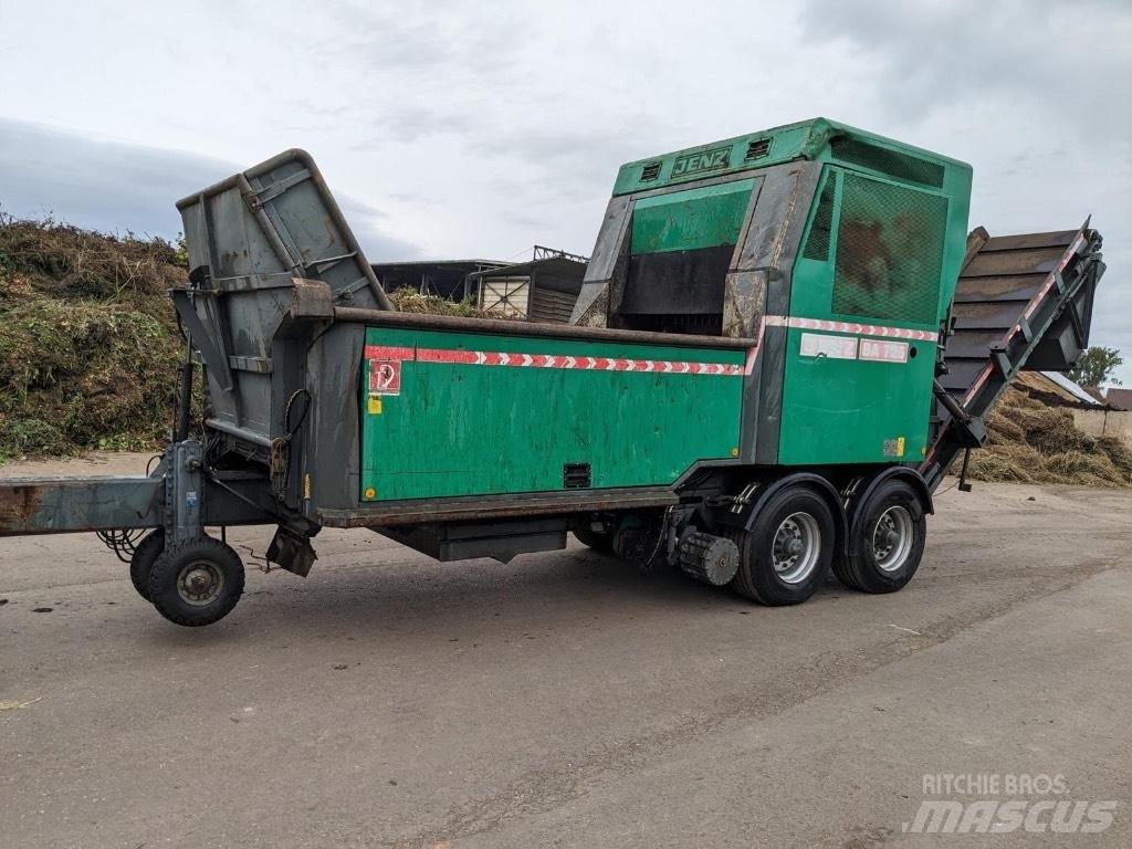 JENZ BA 725 DL Дробилки древесины