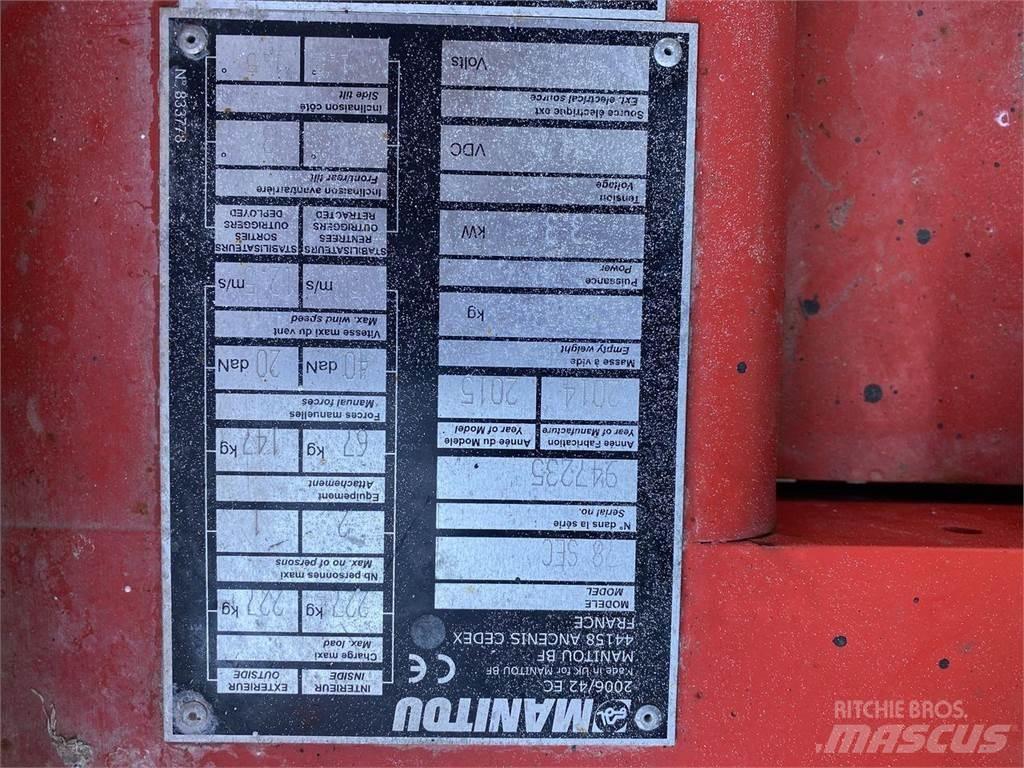 Manitou 78SEC Ножничные подъемники