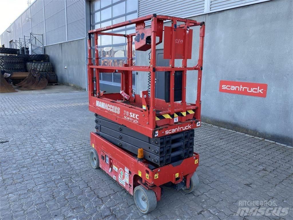 Manitou 78SEC Ножничные подъемники
