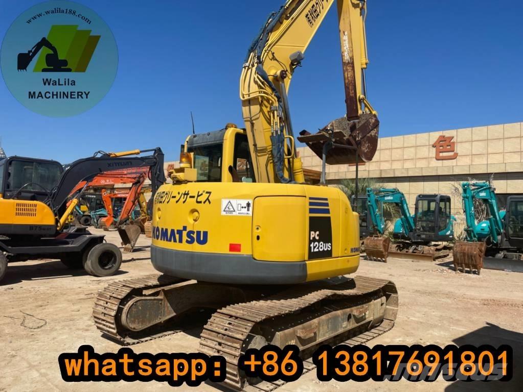 Komatsu PC 128 US-8 Малые экскаваторы 7т-12т