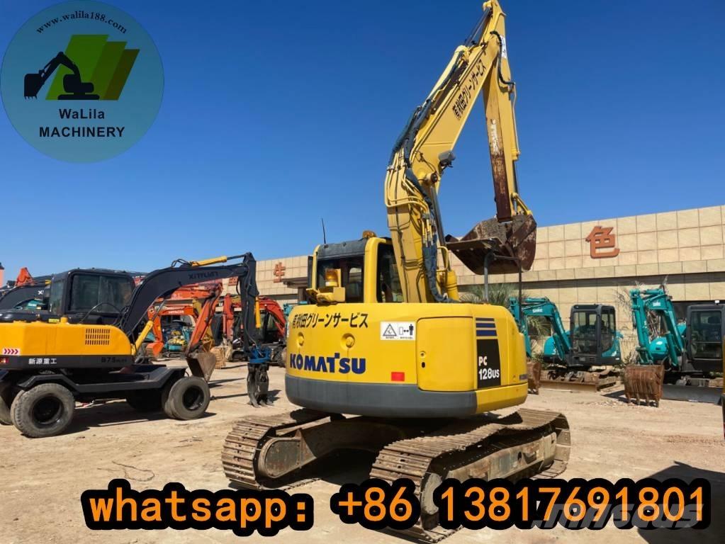 Komatsu PC 128 US-8 Малые экскаваторы 7т-12т