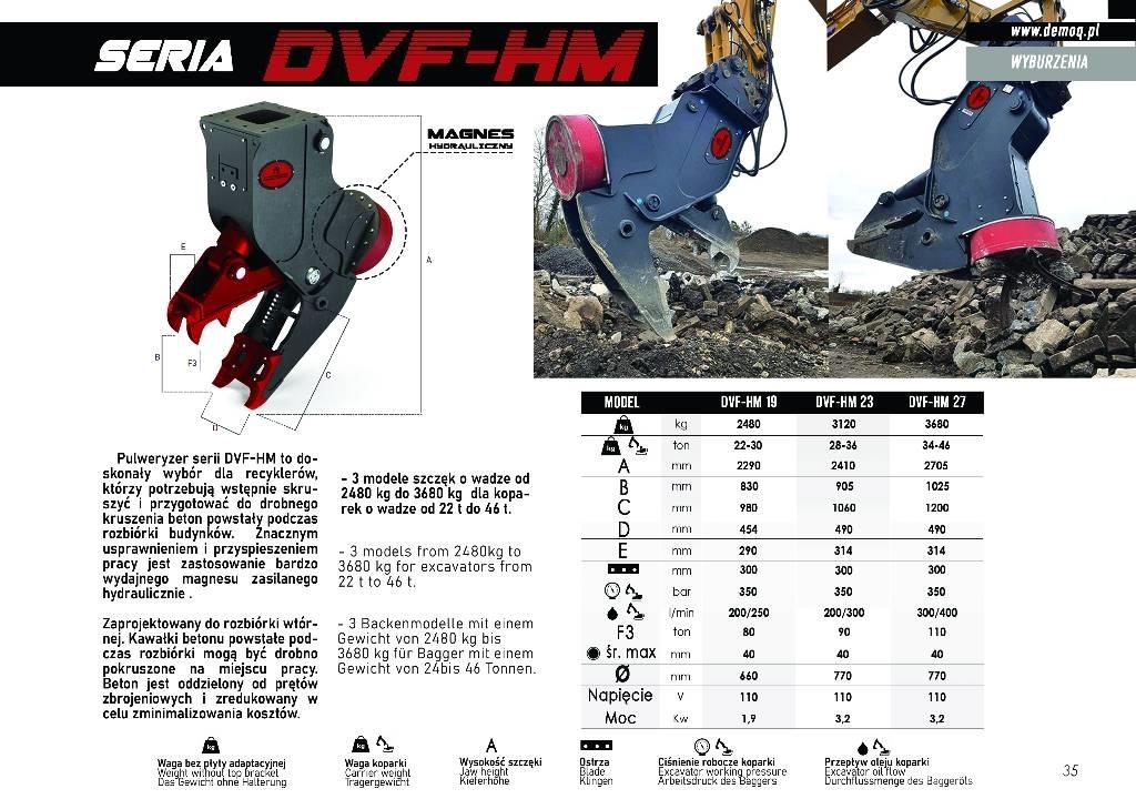  DEMOQ DFV23-HM Строительные дробилки