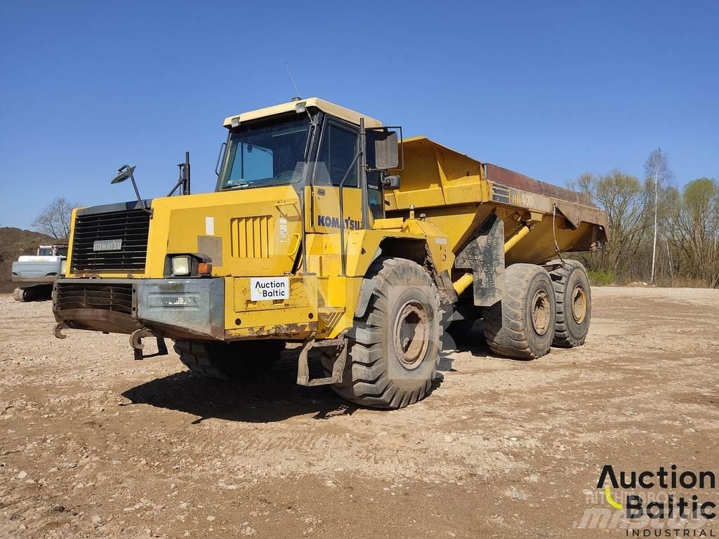 Komatsu HM400 Шарнирно-сочленённые самосвалы