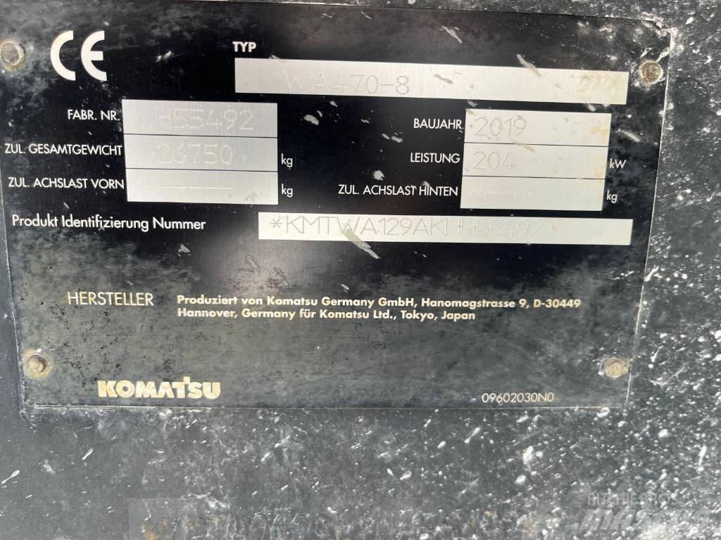 Komatsu WA 470-8 Фронтальные погрузчики
