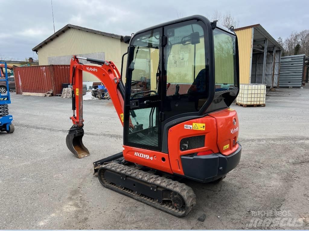 Kubota KX -019-4 Мини-экскаваторы