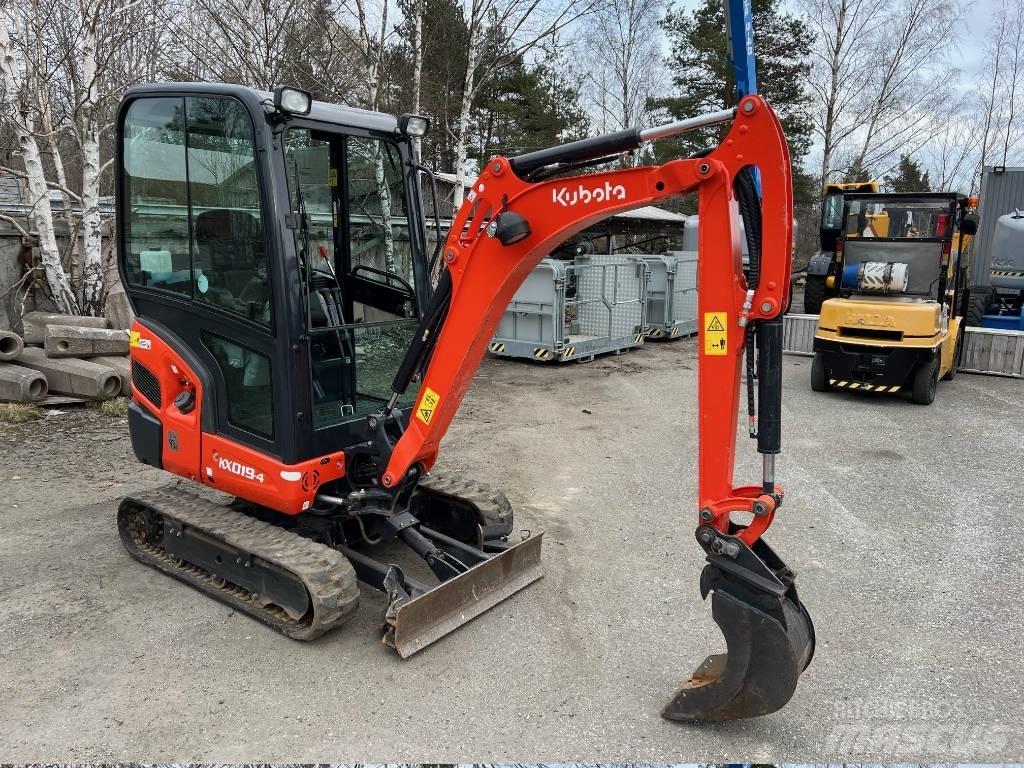 Kubota KX -019-4 Мини-экскаваторы