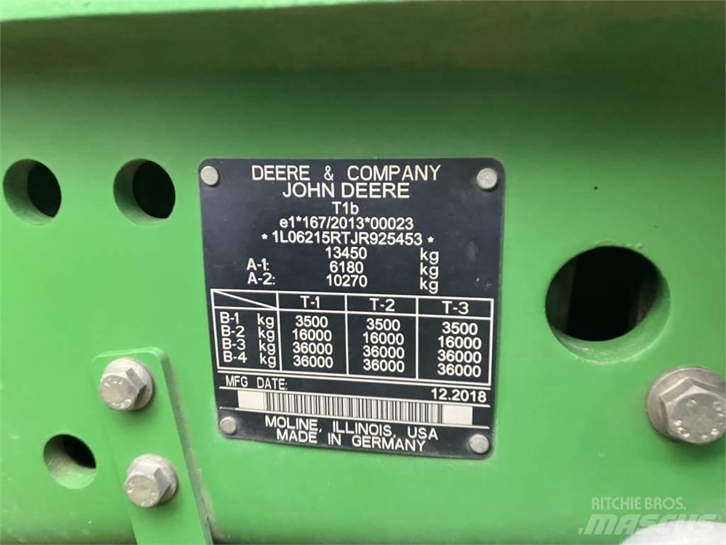 John Deere 6215R Трактора
