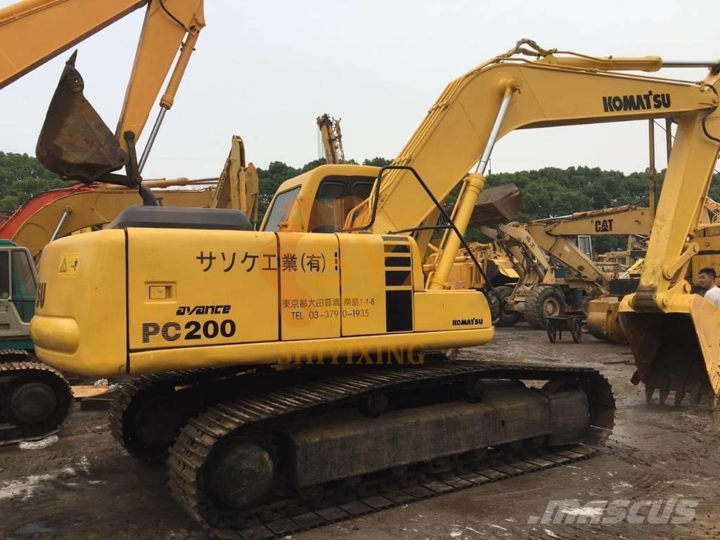 Komatsu PC 200-6 Гусеничные экскаваторы