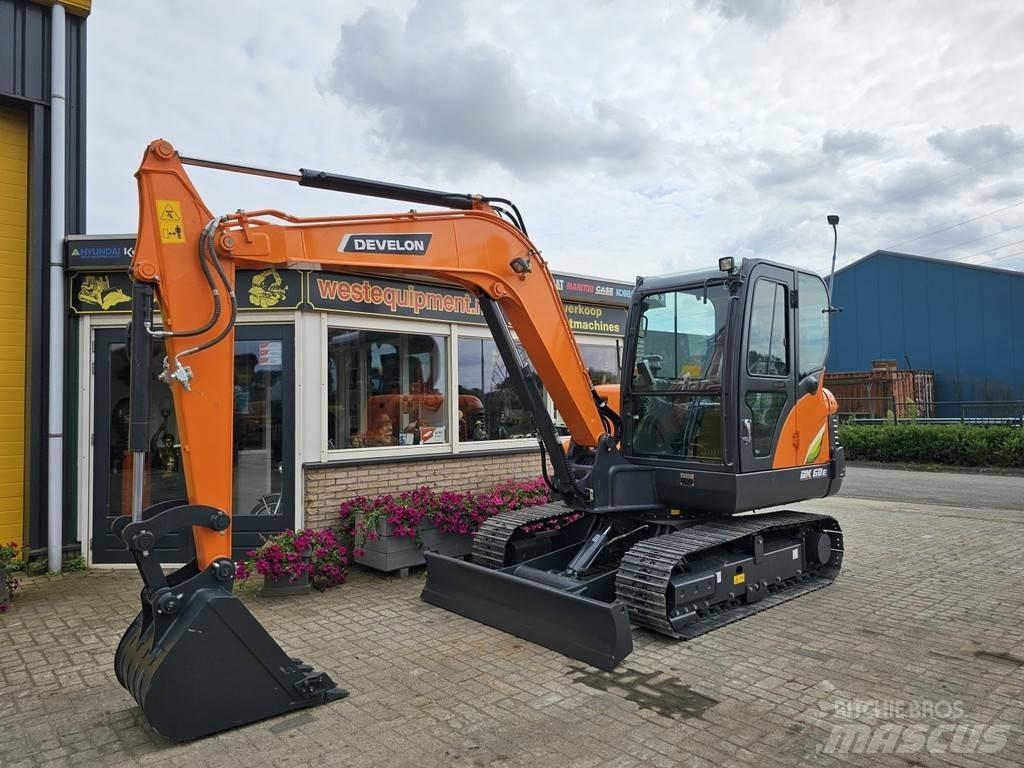 Develon DX60E-10N Мини-экскаваторы