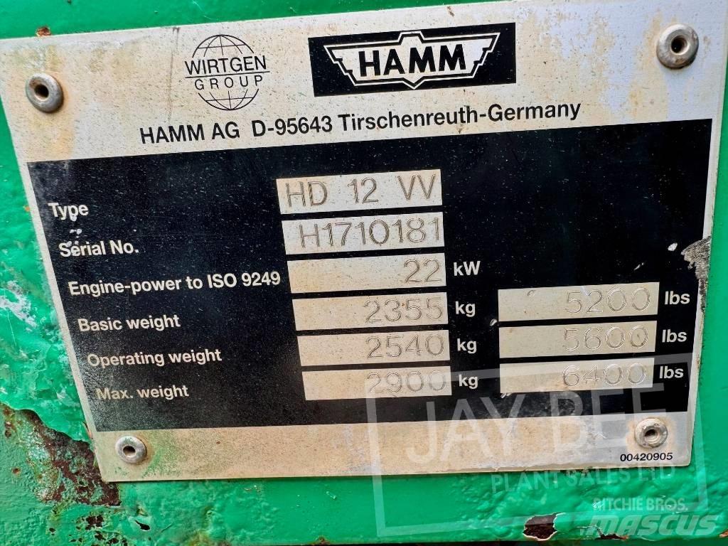 Hamm HD 12 Катки тротуарные