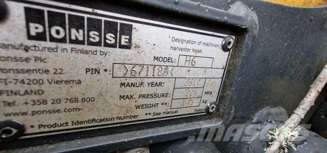 Ponsse Ergo 8wd Харвестеры