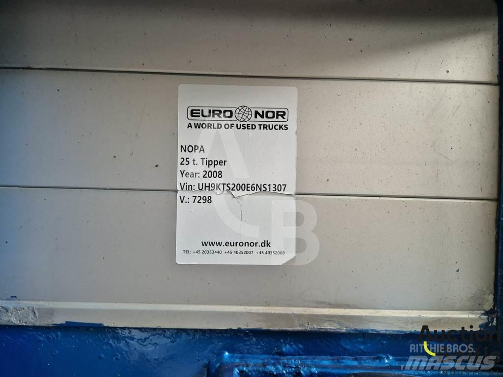 Nopa 25t. Tipper Тентованные полуприцепы
