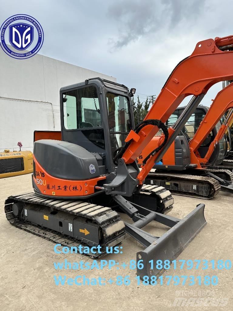 Hitachi ZX 50 U Мини-экскаваторы