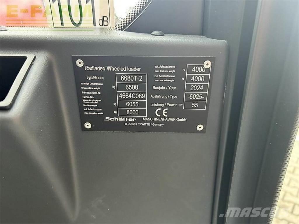 Schäffer 6680 t-2 Сельскохозяйственные телескопические погрузчики