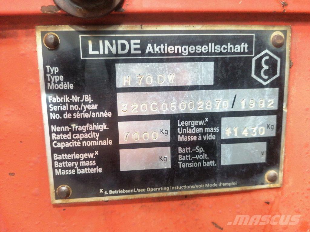 Linde H70DW Дизельные погрузчики