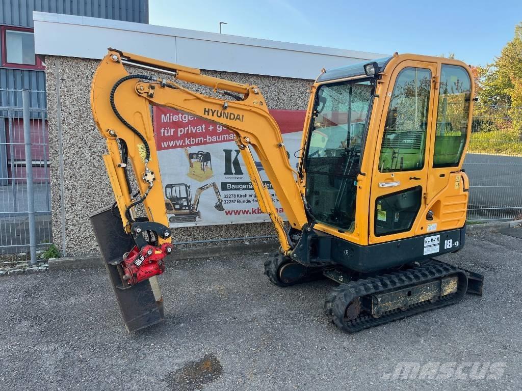 Hyundai R18-9 Мини-экскаваторы
