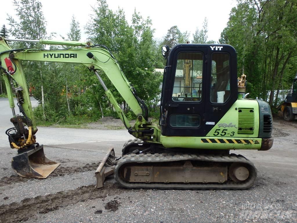 Hyundai Robex 55-3 Мини-экскаваторы