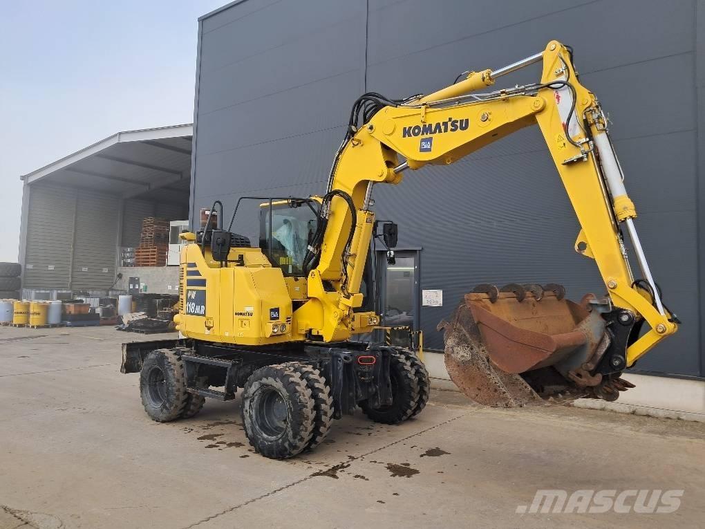 Komatsu PW118MR-11 Колёсные экскаваторы