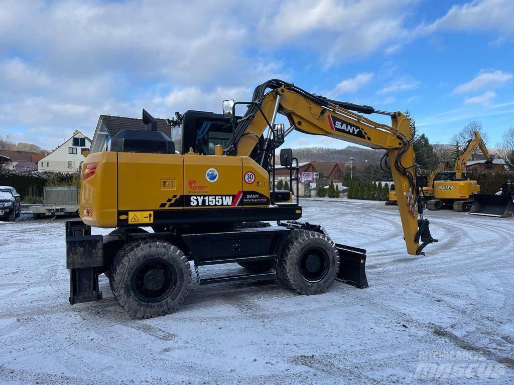 Sany SY155W Колёсные экскаваторы