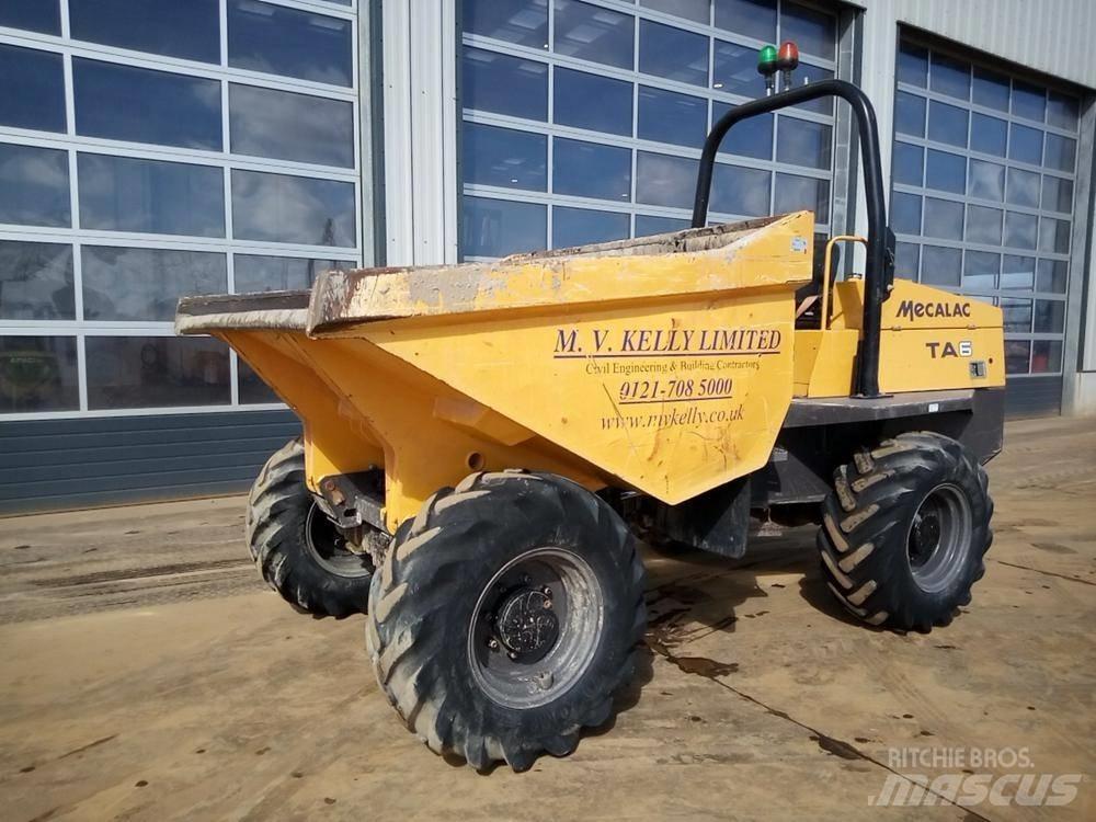 Mecalac TA6 dömper Шарнирно-сочленённые самосвалы