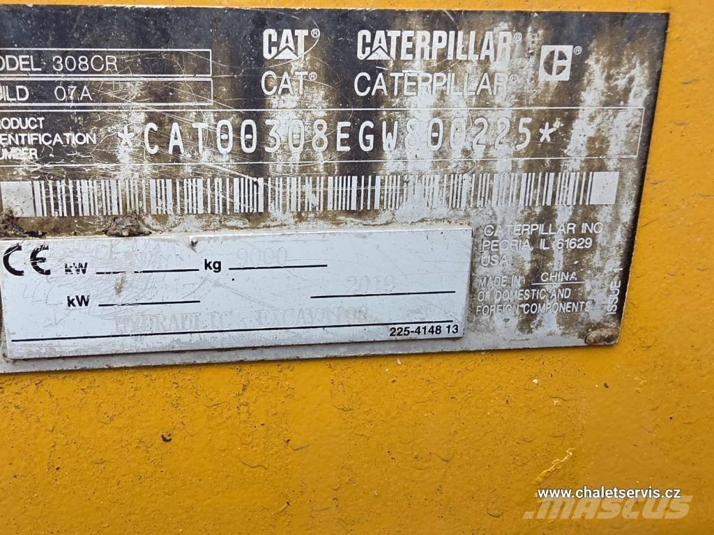 CAT 308 CR Малые экскаваторы 7т-12т