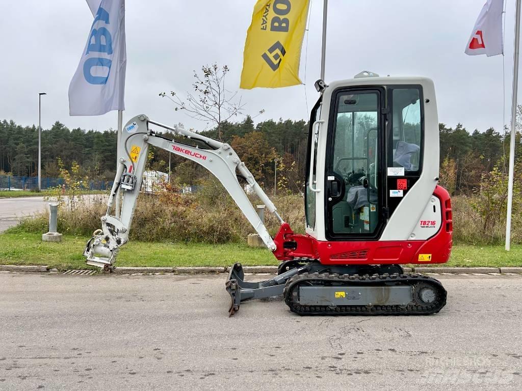 Takeuchi TB 216A V4 Мини-экскаваторы