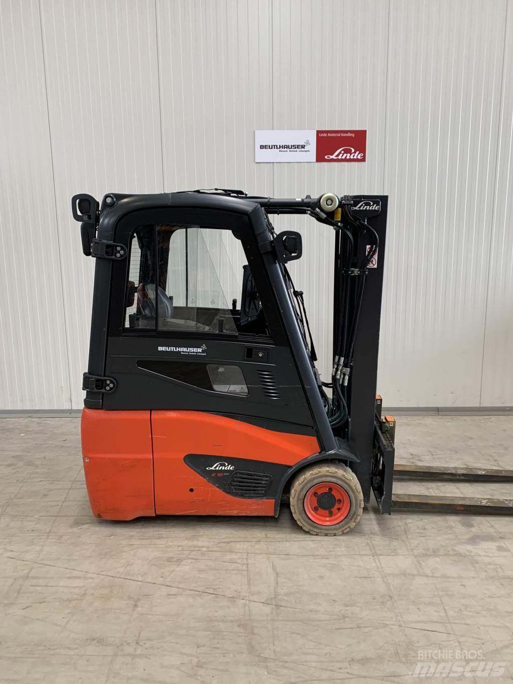 Linde E16C Электропогрузчики